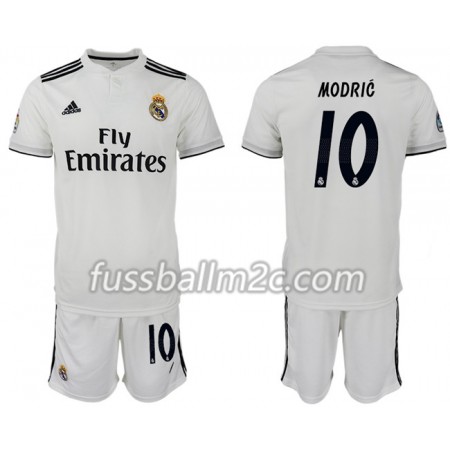 Fußballtrikots Real Madrid MODRIC 10 Kinder Heim Trikotsatz 2018-2019 Fußballtrikots Real Madrid MODRIC 10 Kinder Heim Trikotsatz 2018-2019